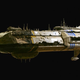 Illustration for article titled Lego Master Completes 30-Pound Star Wars Starship Model